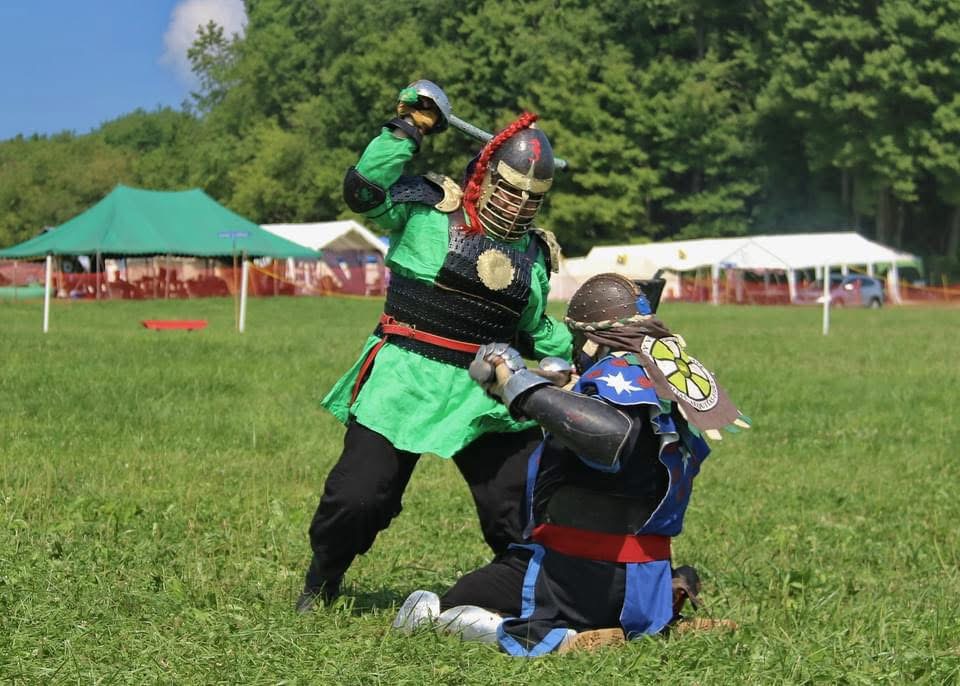 Combat action photo